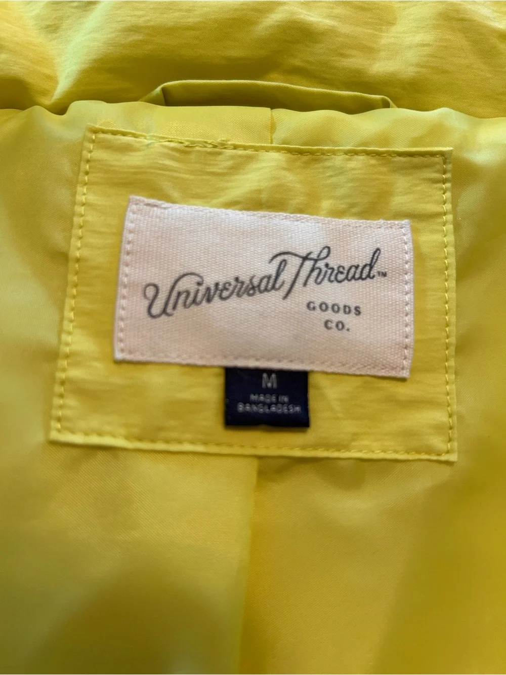 Universal Thread Yellow Quilted Puffer Jacket for Kids - Picture 2 of 2